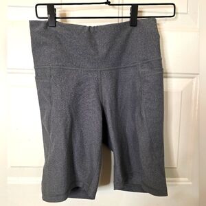 Old Navy‎ Gray High Waist Bike Active Shorts Activewear Size Medium